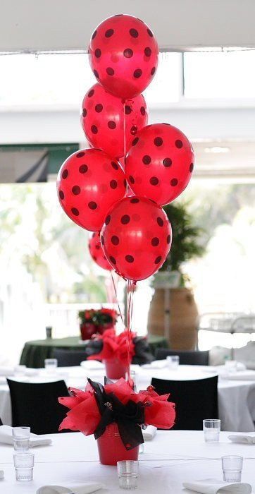 balões festa ladybug