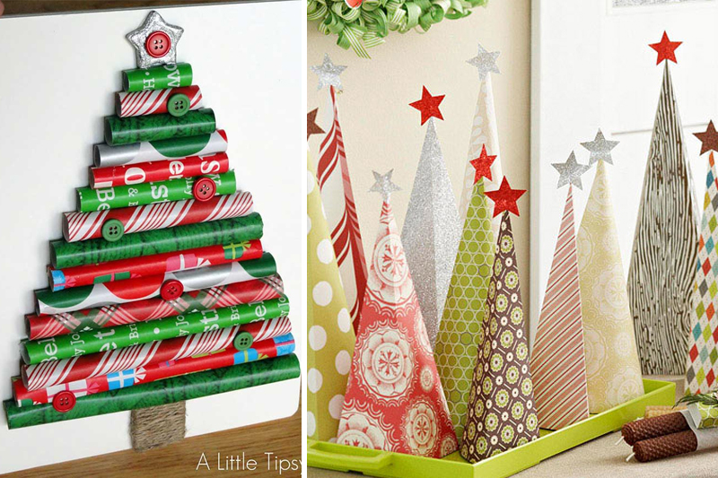 Inspirações para decoração natalina simples - :: Casa & Artesanato ::