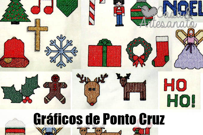 35 Gráficos de Ponto Cruz para imprimir - :: Casa & Artesanato ::