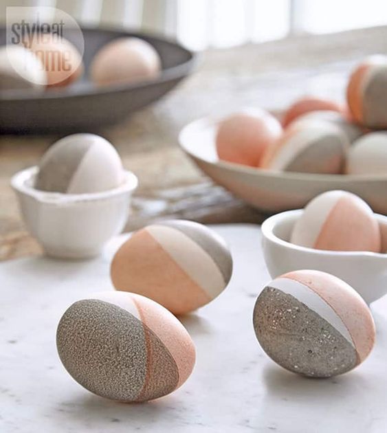 Como pintar casquinhas de ovos de páscoa