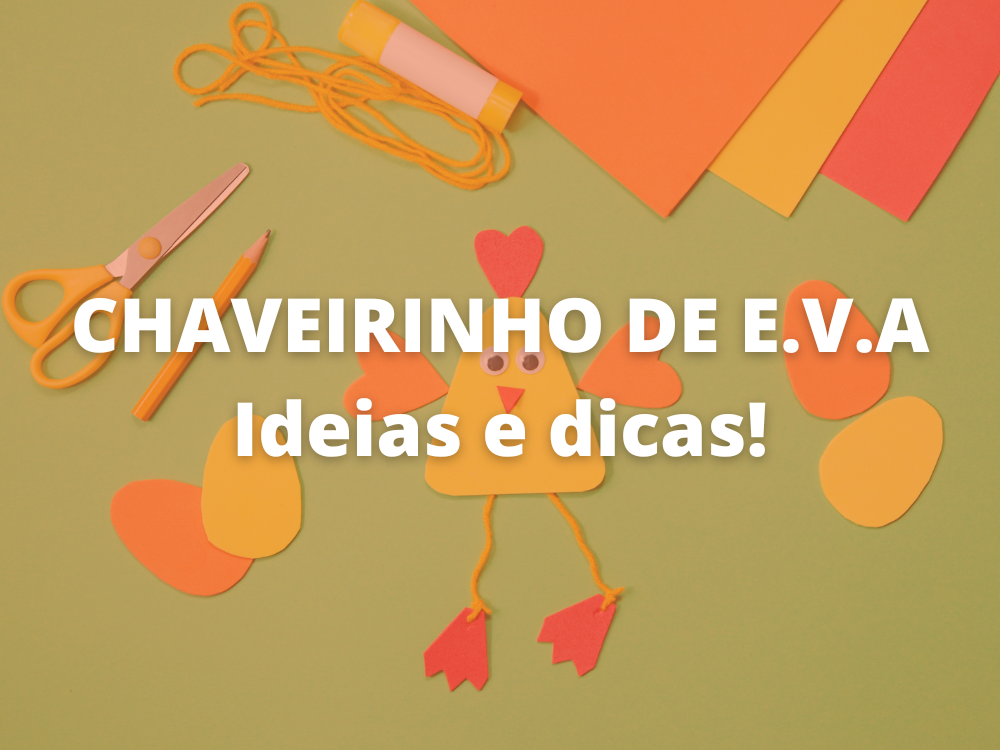 Chaveirinho de EVA