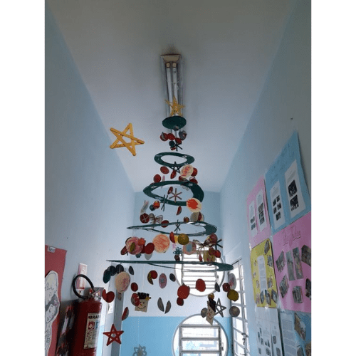 Decoração de Natal para escola - :: Casa & Artesanato ::