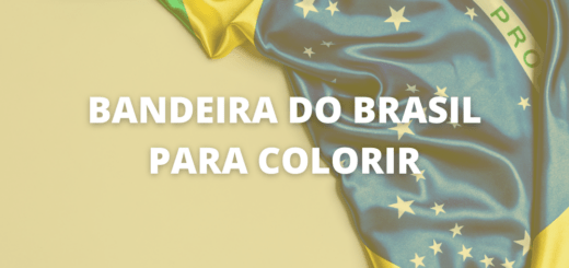 bandeira do brasil para colorir