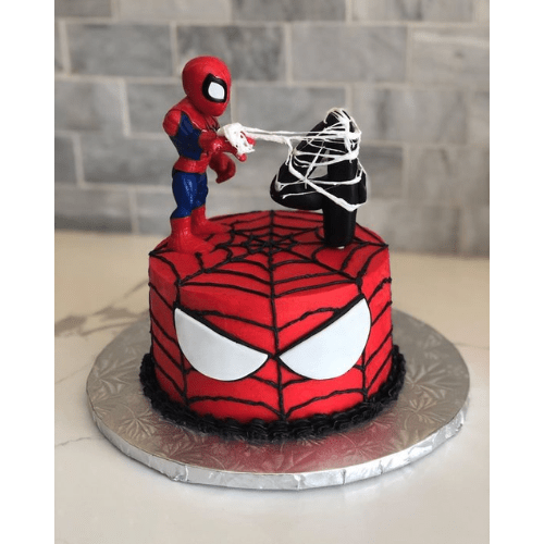 bolo do homem aranha