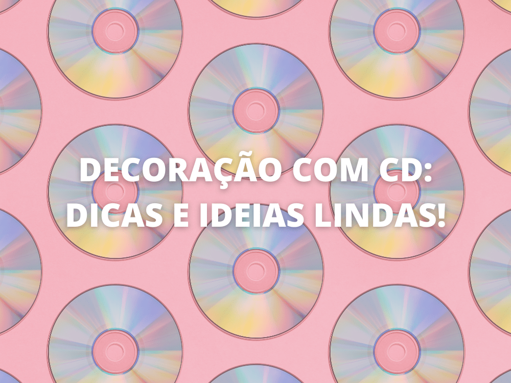 Decoração com CD