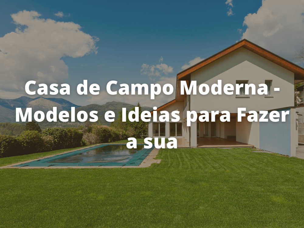 casa de campo moderna