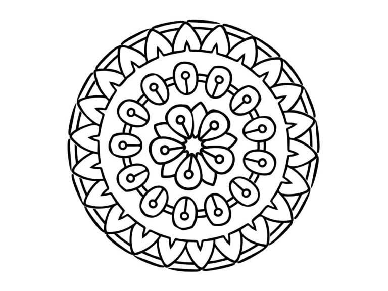 40 modelos de Mandalas para Colorir - :: Casa & Artesanato