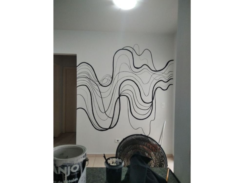 Desenhos para fazer na parede do quarto fácil