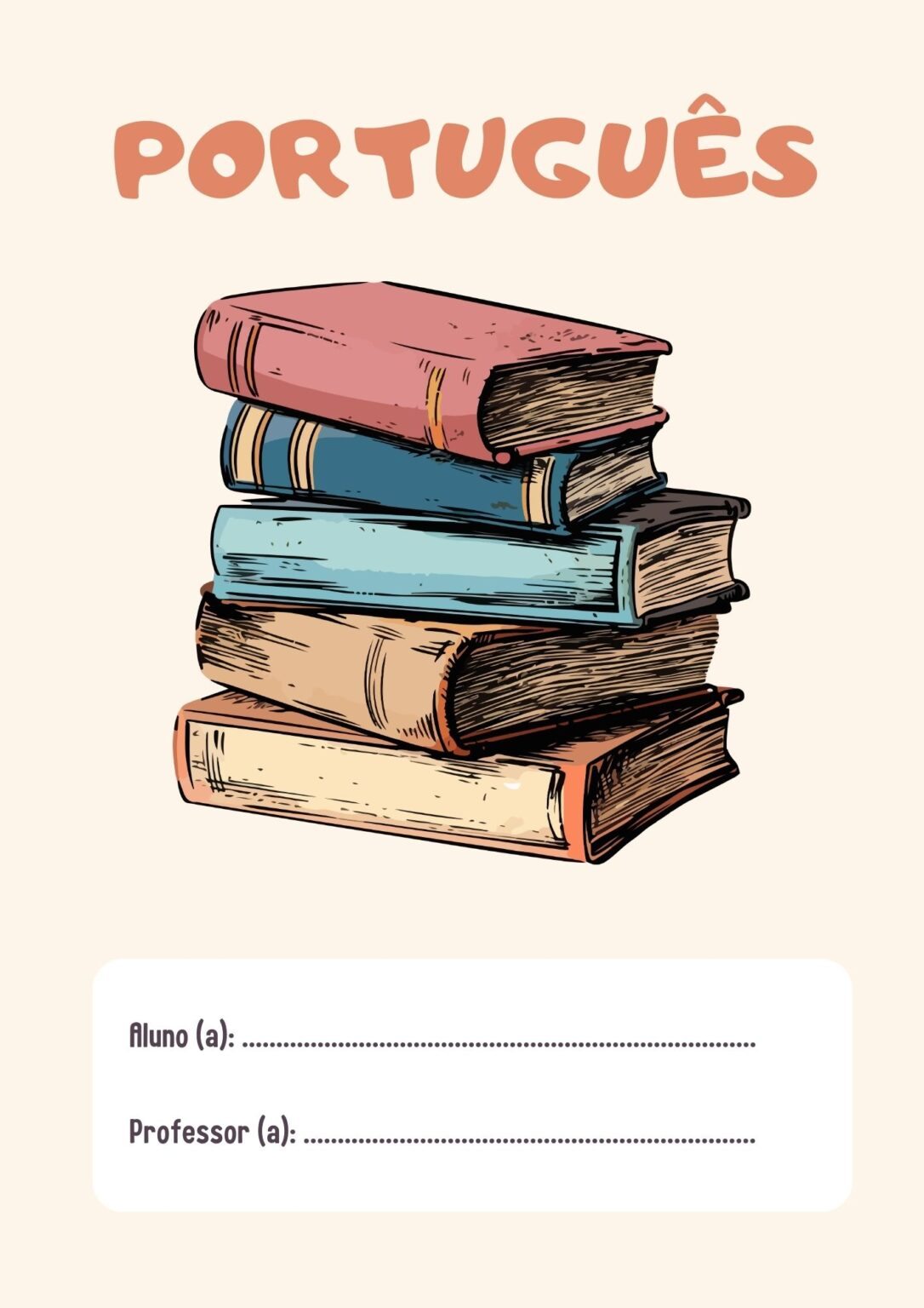 Capa de português para imprimir - :: Casa & Artesanato