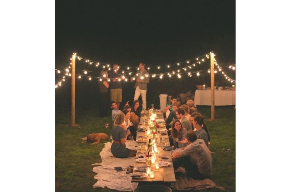 Decoração simples para festa