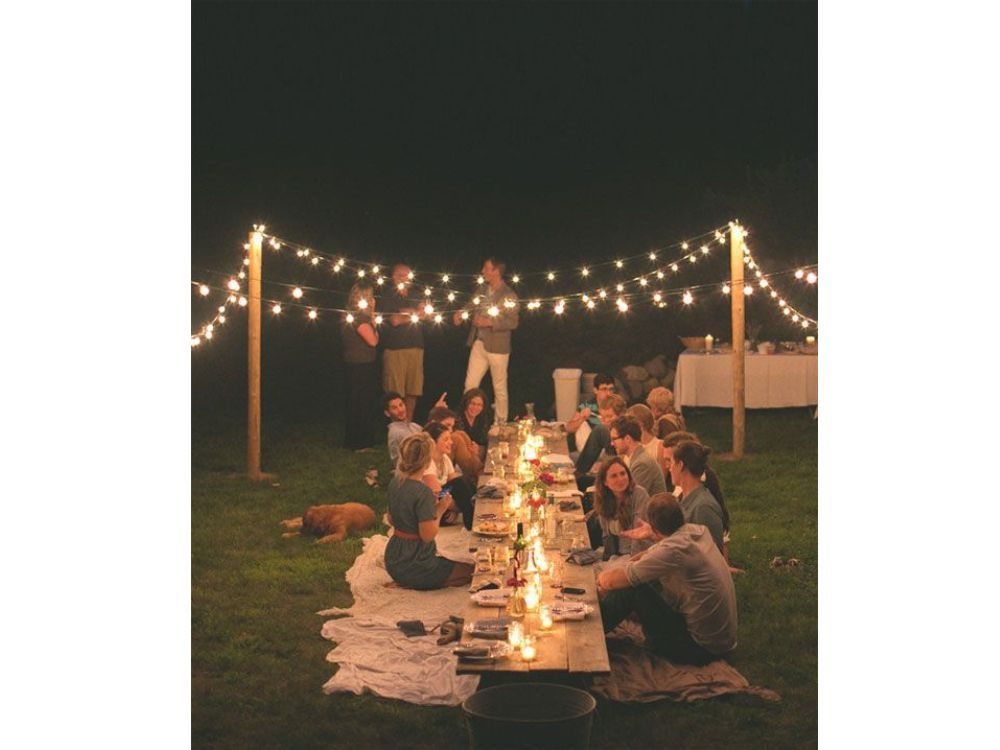 Decoração simples para festa