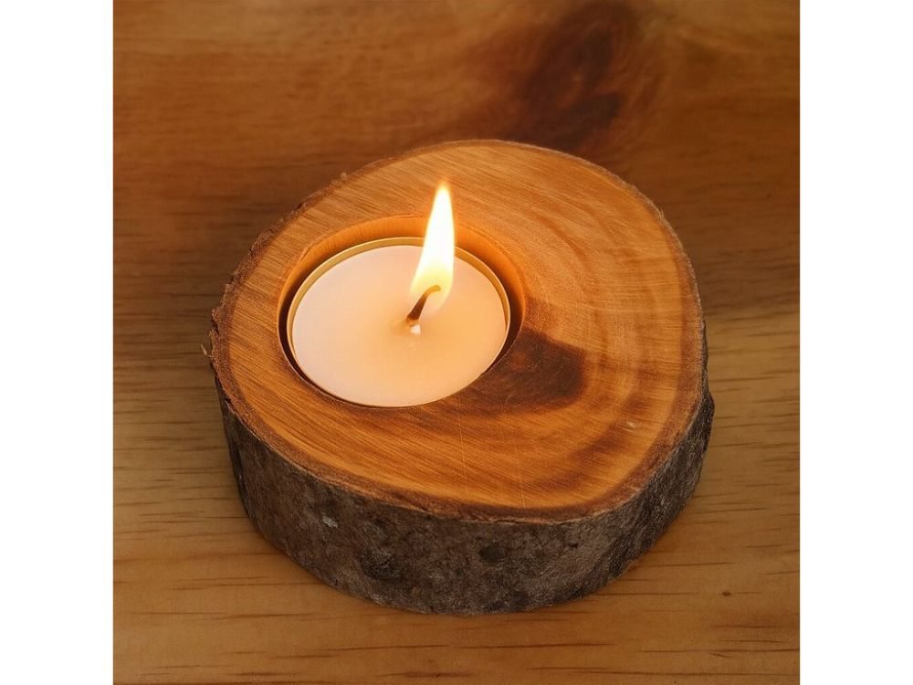 Porta velas artesanal