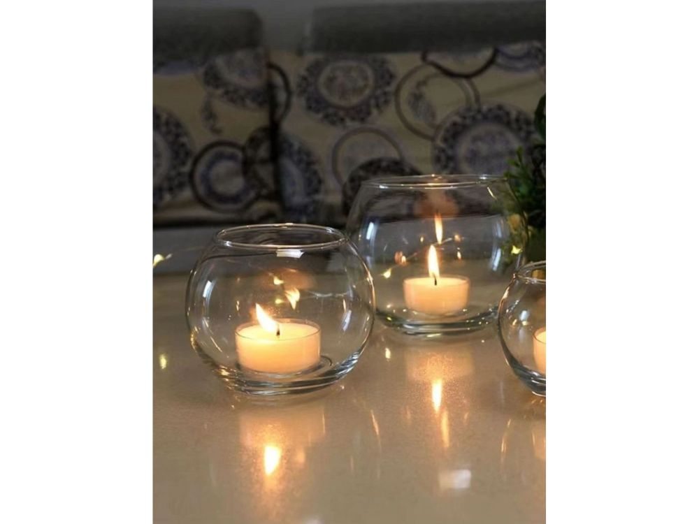 Porta velas artesanal